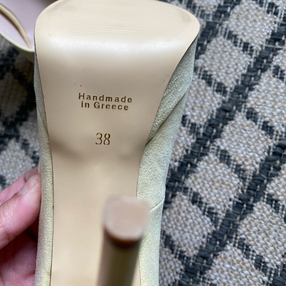 Handmade designer Moyo platform pumps never worn - Picture 11 of 14